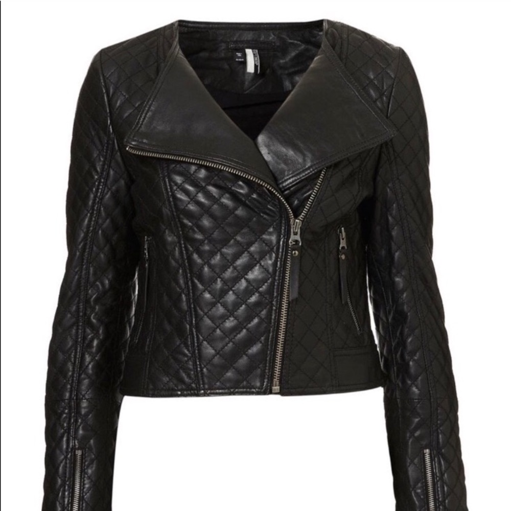 Topshop Leather Jacket